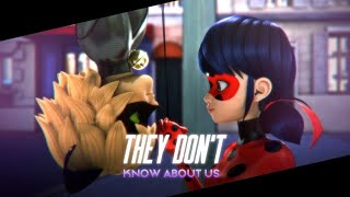 They Dont Know About Us  Ladybug amp Chat Noir Miraculous MV [upl. by Onailerua80]