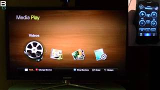 iPhone Samsung Remote App for Samsung Smart TV [upl. by Ahcsap946]