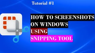 Mastering Screenshots on Windows A StepbyStep Guide Using Snipping Tool on Windows [upl. by Ahsenhoj]