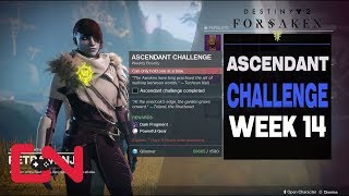 Destiny 2 NEW Ascendant Challenge  Week 14  Garden at Overlooks Edge [upl. by Aicilak524]