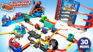 TRexs Adventures in Hot Wheels City Compilation Volume 1 [upl. by Nilrah]