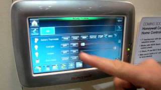 Home Automation Features of Honeywell 6280 Touchscreen [upl. by Stepha]