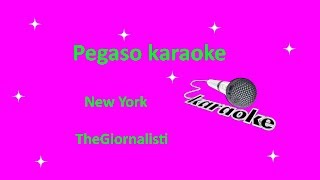 karaoke con cori New York TheGiornalisti [upl. by Levania]