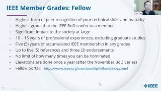 IES Townhall Sep 2024  IEEE Fellow Applications by Dr Don Tan [upl. by Ecinnahs]