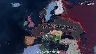 Yugoslavia Fragmented in WW2 part 1  Hoi4 timelapse 23 [upl. by Barnebas558]