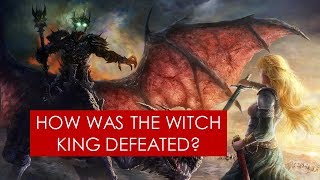 How Eowyn defeated the WitchKing EXPLAINED Lord of the Rings Lore [upl. by Sally]