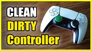 How to Clean Dirty PS5 Controller Easy Tutorial [upl. by Debra]