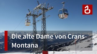 Kabinenbahn Aminona  Petit Mont Bonvin CransMontana [upl. by Clarence]