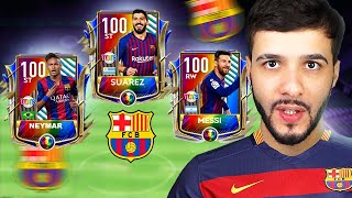 Eu Comprei o Trio MSN Lendário do Barcelona 2015 no FC Mobile [upl. by Elnora48]