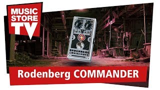 Rodenberg Amplification COMMANDER Guitar Distortion Pedal [upl. by Hillie]