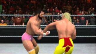 Macho Man Vs Hulk Hogan SmackDown Vs RAW 2011 [upl. by Nnail]