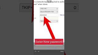 How to change Wifi password on mobile amp PC  how to change PTCL modem Wifi password shorts [upl. by Mercuri]