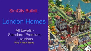 SimCity Buildit London Homes [upl. by Lindbom]