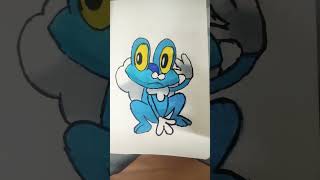 Froakie evolves into frogadier shorts [upl. by Sarge]