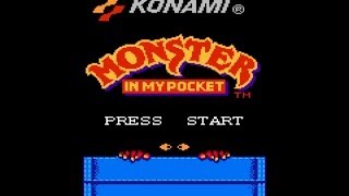 NES モンスター・イン・マイ・ポケット  Monster in My Pocket 1992 DEMO [upl. by Sandra203]