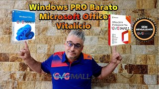 ATIVAÇÃO DO WINDOWS 10 ou 11 PRO OEM Permanente 🔥 Office 2019 Professional Plus SEM Mensalidade [upl. by Pruter593]