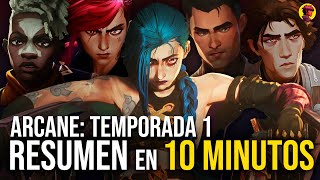 ARCANE  RESUMEN TEMPORADA 1 en 10 MINUTOS [upl. by Nujra190]