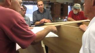 Planning the Centerboard Trunk for the Skiff Nina [upl. by Ocirema]