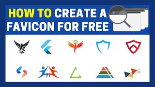 How to make a FAVICON for your WEBSITE in 2023  Easy Favicon Generator [upl. by Nitnerb151]