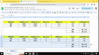 Aula sobre dimensionamento de dutos para distribuição de ar  método da velocidade [upl. by Onnem]