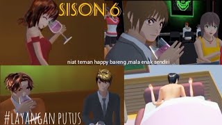 sakurasimulator layangan putus vs sakura AndiAle mau happy Haris malah pergiizin pulang lambt [upl. by Onitnatsnoc820]