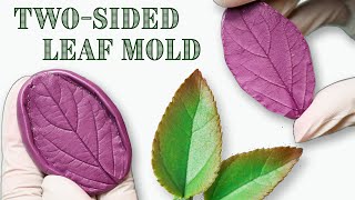 How to make Silicone Leaf mold DIY Veiner for Leaves [upl. by Akerue460]