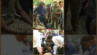 Vishal Injured During Lathi Shoot  Making Video  shorts [upl. by Odlabso467]