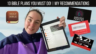 10 of the BEST Bible Plans on the YouVersion App  Recommendations [upl. by Aeniah]