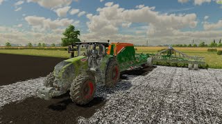 FS22 SEEDING POPPE AND HARVESTING BUCKWHEAT NEW FARM NEW HORIZON [upl. by Ajim]