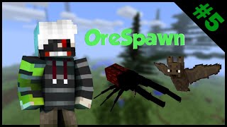 Minecraft Mods OreSpawn  Episode 5  Hercules Beetle and Bat Hunting [upl. by Aysahc952]