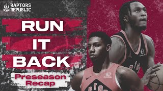 Raptors Preseason Recap Roster Cuts [upl. by Oba]