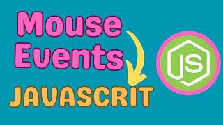 Mouse Events in JavaScript  onmouseover  onmouseout [upl. by Odnumyar426]