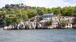 Cruising in Croatia Sailing into Sibenik  Adriatic Sky Yacht croatia adriaticskyyacht [upl. by Ashbey]