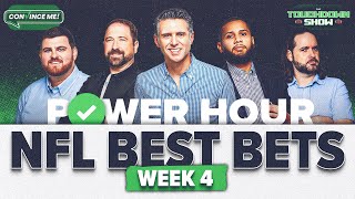 2024 NFL Week 4 NFL PLAYER PROPS amp BETTING PICKS  NFL Picks amp Predictions  Power Hour [upl. by Hanway]