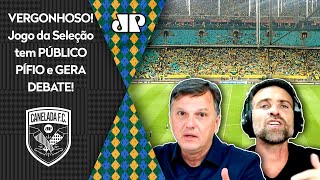 quotISSO FOI MUITO CONSTRANGEDOR gente UMA PIADAquot OLHA o que CHAMOU A ATENÇÃO no jogo da Seleção [upl. by Wilt]