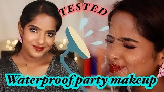 Waterproof🚿testedLonglasting Party Makeup LookTamil makeup TutorialPurplle I Heart Beauty Sale [upl. by Eelrebmyk]