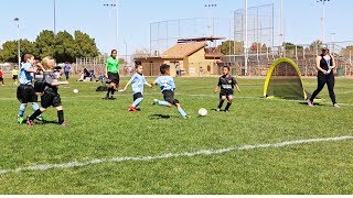 Deions Awesome Soccer Game Little Rascals vs Positive Lightning [upl. by Imoen]