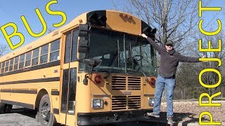 I Bought a School Bus and Here Are My Plans [upl. by Martguerita682]