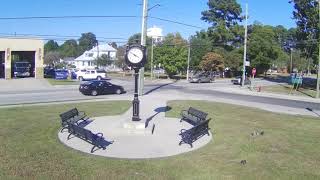 Flying my drone at Winterville Town Square I think it is called Town Square [upl. by Perni]