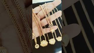 Gold look dollar chain7010988580 offer latest trending 880rs [upl. by Eikin]