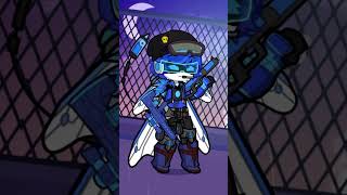 IceWolf does the Boogie Down evolution gachalife2 boogiedown gachaoc murderdronesoc titantrio [upl. by Anahir]