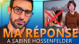 Je réponds à Sabine Hossenfelder  le mythe de la dopamine  Jessaie De Comprendre [upl. by Eladal]