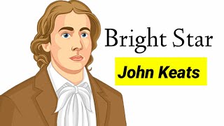 Bright star by John Keats in hindi [upl. by Aicilaanna331]