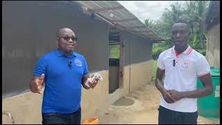 How he stayed in USA and started the Largest pig farming in Ghana 2024 [upl. by Ahseet]