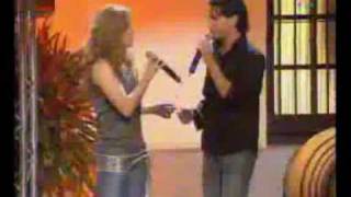 Malu Y David Demaria Enamorada A Capella [upl. by Lednahs]