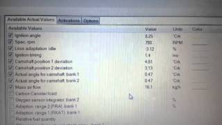 Porsche 996 Supercharged Durametric Camshaft Deviation Readings [upl. by Nahpets]