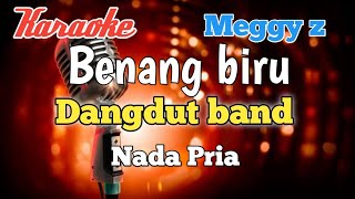 Benang biru  Karaoke nada pria [upl. by Anec]