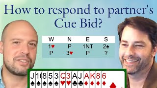 Responding to a Cue Bid and when to ignore the computers hints  with Curt Soloff [upl. by Zerdna]