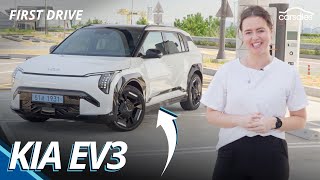 2025 Kia EV3 First Drive  600km of driving range from a compact electric SUV [upl. by Hermy]