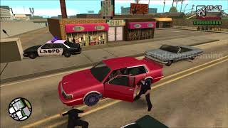 GTA San Andreas  Busted And BOOM 10 With Ryder [upl. by Llirrem]